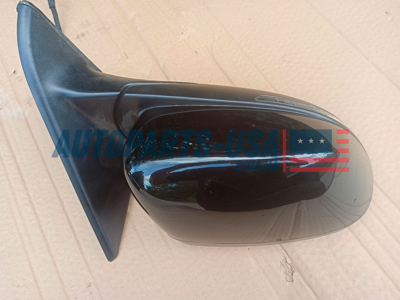 Дзеркало праве чорне Jeep Compass 2022-2025 68550694AA з BSM