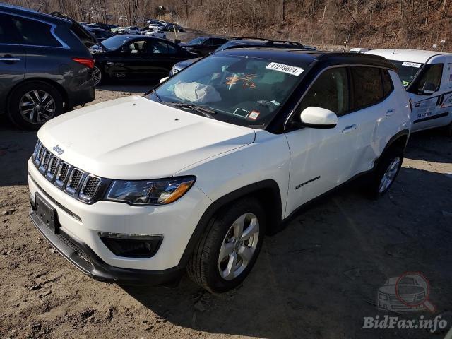 Jeep Compass Latitude 2018 White 2.4L Jeep Compass Latitude 2018 White 2.4L