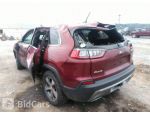 Jeep Cherokee Limited 2019 Red 3.2L на розбір