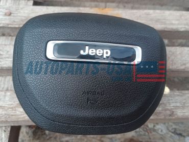 Подушка безпеки airbag в кермо водійська Jeep Compass рестайлінг 2022-2025 7RK72DX9AB якістно відновлено Подушка безпеки airbag в кермо водійська Jeep Compass рестайлінг 2022-2025 7RK72DX9AB якістно відновлено