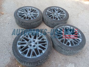 Диски R19 с резиной GoodYear Assurance 23545R19 с Jeep Compass 2022-2025 не крашены комплект 68463591AA