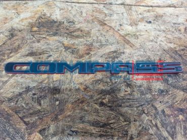 Автологотип емблема напис COMPASS Jeep Compass Trailhawk 2017-2022 2.4 68292421AA