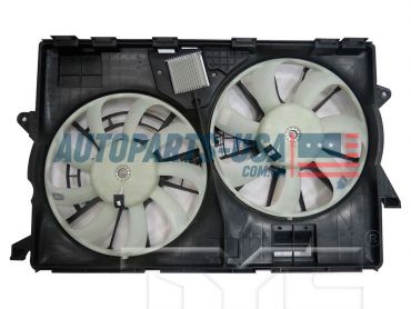 Дифузор кожух радіатора в зборі Jeep Cherokee KL 2014-2023 2.0 2.4 3.2 на 2 мотори 52014621AG аналог