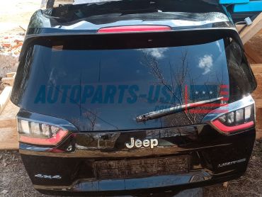 Двері багажника в зборі електро Jeep Cherokee KL 2019-2023 - кришка багажника чорна 6RW71DX9AI