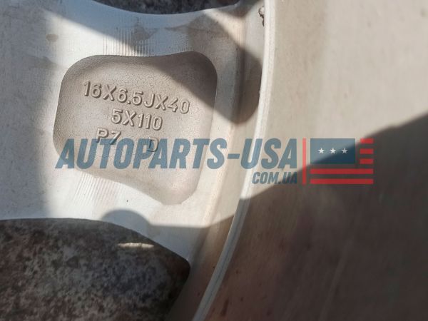 Колісний диск 6XK27TRMAA Jeep Compass 2.4 AWD Sport 2022 покришка Goodyear Reliant 215/65 R16 в ідеальному стані