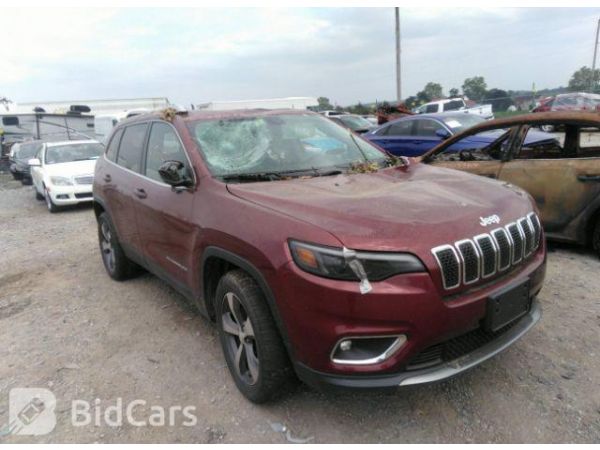 Jeep Cherokee Limited 2019 Red 3.2L