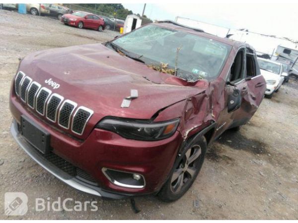 Jeep Cherokee Limited 2019 Red