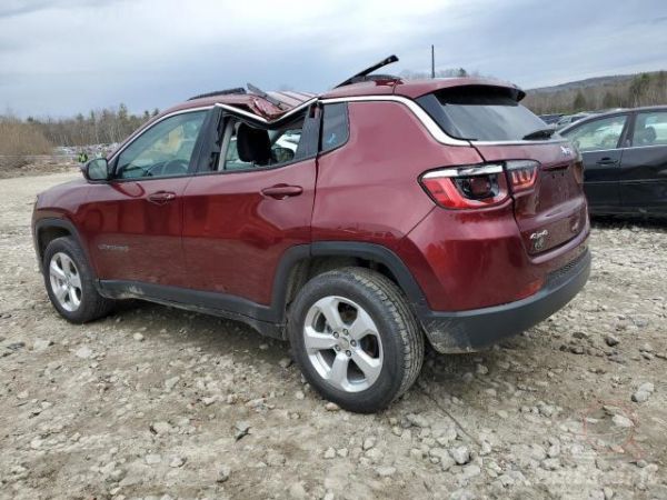 Jeep Compass Latitude 2021 Burgundy 2.4L 4