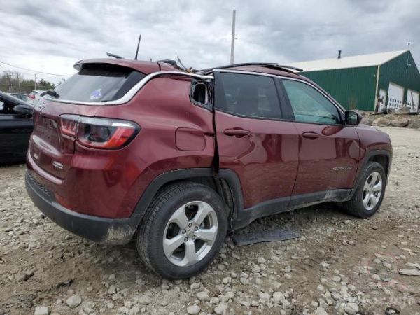 Jeep Compass Latitude 2021 Burgundy 2.4L 4