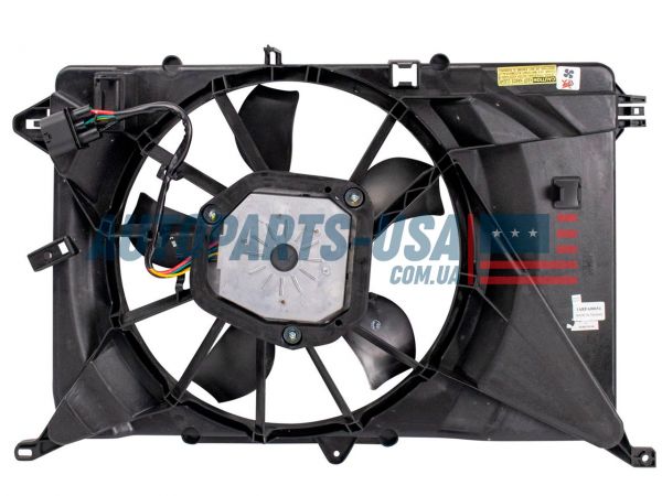 Дифузор кожух радіатора у зборі Jeep Compass 17-22 68249185AD аналог